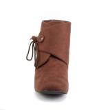 Marron robinhood zapatos hombre cosplay renacimiento halloween