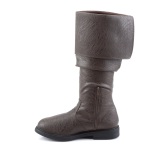 Marrones botas robinhood hombre cosplay renacimiento halloween botas