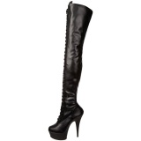 Mate 15,5 cm DELIGHT-3023 Botas Altas Plataforma