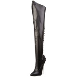 Mate 16 cm DAGGER-3060 over knee botas altas con tacn