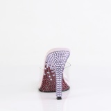 Mules Lavanda 11,5 cm GALA-01DMM mules con tacn alto strass