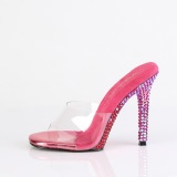 Mules Pink 11,5 cm GALA-01DMM mules con tacn alto strass