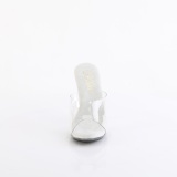 Mules Transparentes 11,5 cm CUPID-401 mules con tacn alto fetiche