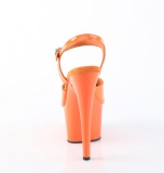 Naranja 18 cm ADORE-709 pleaser plataforma sandalias de tacn alto