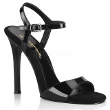 Negro 11,5 cm GALA-09 fabulicious sandalias de tacn aguja