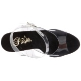 Negro 18 cm ADORE-708 Acrilico Plataforma Tacones de Aguja