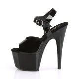 Negro 18 cm ADORE-708N Zapatos Tacn Aguja Plataforma