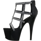 Negro 18 cm ADORE-798 Zapatos de tacn altos mujer