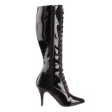 Negro Charol 10,5 cm VANITY-2020 Botas de mujer para Hombres