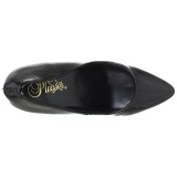 Negro Charol 10 cm VANITY-420 Zapatos de Saln para Hombres