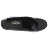 Negro Charol 11,5 cm FLAIR-480 zapatos de saln para hombre