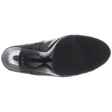 Negro Charol 11,5 cm FLAIR-480 zapatos de saln para hombre