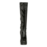 Negro Charol 13 cm ELECTRA-2000Z Botas de mujer para Hombres