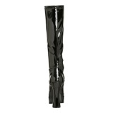 Negro Charol 13 cm ELECTRA-2000Z Botas de mujer para Hombres