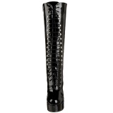 Negro Charol 13 cm ELECTRA-2020 Botas de mujer para Hombres