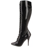 Negro Charol 13 cm SEDUCE-2020 Botas de mujer para Hombres