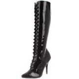 Negro Charol 13 cm SEDUCE-2020 Botas de mujer para Hombres