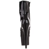 Negro Charol 18 cm ADORE-1020 botines mujer con plataforma