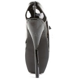 Negro Charol 18 cm BALLET-08 Fetish Zapatos de Saln