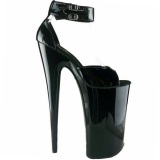 Negro Charol 25,5 cm Pleaser BEYOND-089 Tacn Alto Plataforma