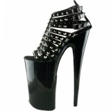 Negro Charol 25,5 cm Pleaser BEYOND-093 Tacn Alto Plataforma