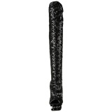 Negro Lentejuelas 15 cm PLEASER BLONDIE-R-3011 Botas Over Knee Plataforma