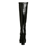 Negro Mate 13 cm ELECTRA-2000Z Botas de mujer para Hombres