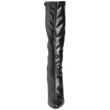 Negro Mate 13 cm SEDUCE-2000 Botas de mujer para Hombres