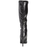 Negro Mate 13 cm SEDUCE-2000 Botas de mujer para Hombres