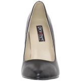 Negro Mate 13 cm SEXY-20 zapatos tacn de aguja puntiagudos