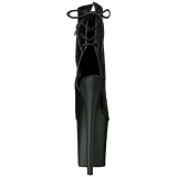 Negro Mate 20 cm Pleaser FLAMINGO-1018 Plataforma Botines Altos