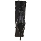 Negro Polipiel 13 cm SEDUCE-1020 Botines de mujer para Hombres