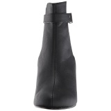 Negro Polipiel 7,5 cm KIMBERLY-102 botines tallas grandes