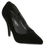 Negro Terciopelo 10 cm VANITY-420 zapatos de saln puntiagudos