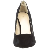 Negro Terciopelo 13 cm AMUSE-20 zapatos tacn de aguja puntiagudos