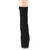 Negro Terciopelo 18 cm ADORE-1042 botines de pole dance