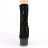 Negro glitter 18 cm ADORE-1020FSMG exotic botines de pole dance