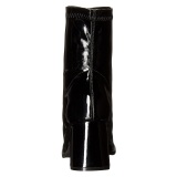 Negros Charol 7,5 cm GOGO-150 botines mujer tacn ancho stretch