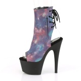 Neon 18 cm ADORE-1018REFL botines de striptease