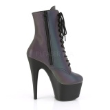 Neon 18 cm Pleaser ADORE-1020REFL botines de pole dance