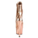 Oro Charol 18 cm ADORE-1020 botines mujer con plataforma