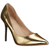 Oro Mate 10 cm CLASSIQUE-20 Stiletto calzado tacones de aguja