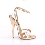 Oro Rosa 15 cm DOMINA-108 zapatos fetiche con tacn alto