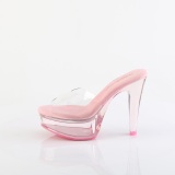 Perspex 13 cm MARTINI-501 pantuflas tacn alto rosa