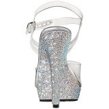 Piedras strass 13 cm LIP-108DM Zapatos de tacn altos mujer