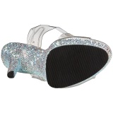 Piedras strass 13 cm LIP-108DM Zapatos de tacn altos mujer