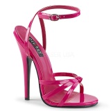 Pink 15 cm Devious DOMINA-108 sandalias de tacn alto