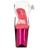 Pink 20 cm FLAMINGO-808 Cromo Plataforma Tacn Alto