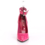 Pink Charol 13 cm SEDUCE-431 Zapato de Stiletto para Hombres