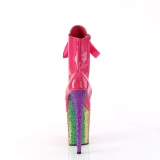 Pink glitter 20 cm FLAMINGO-1020HG exotic botines de striptease